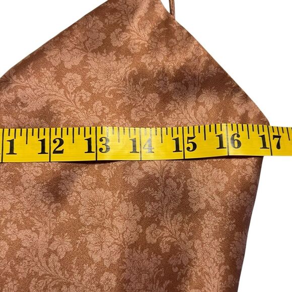 Cami NYC Womens Floral Silk Slip Dress Size M Fringe Gatsby Wedding Party Glam - Picture 6 of 11